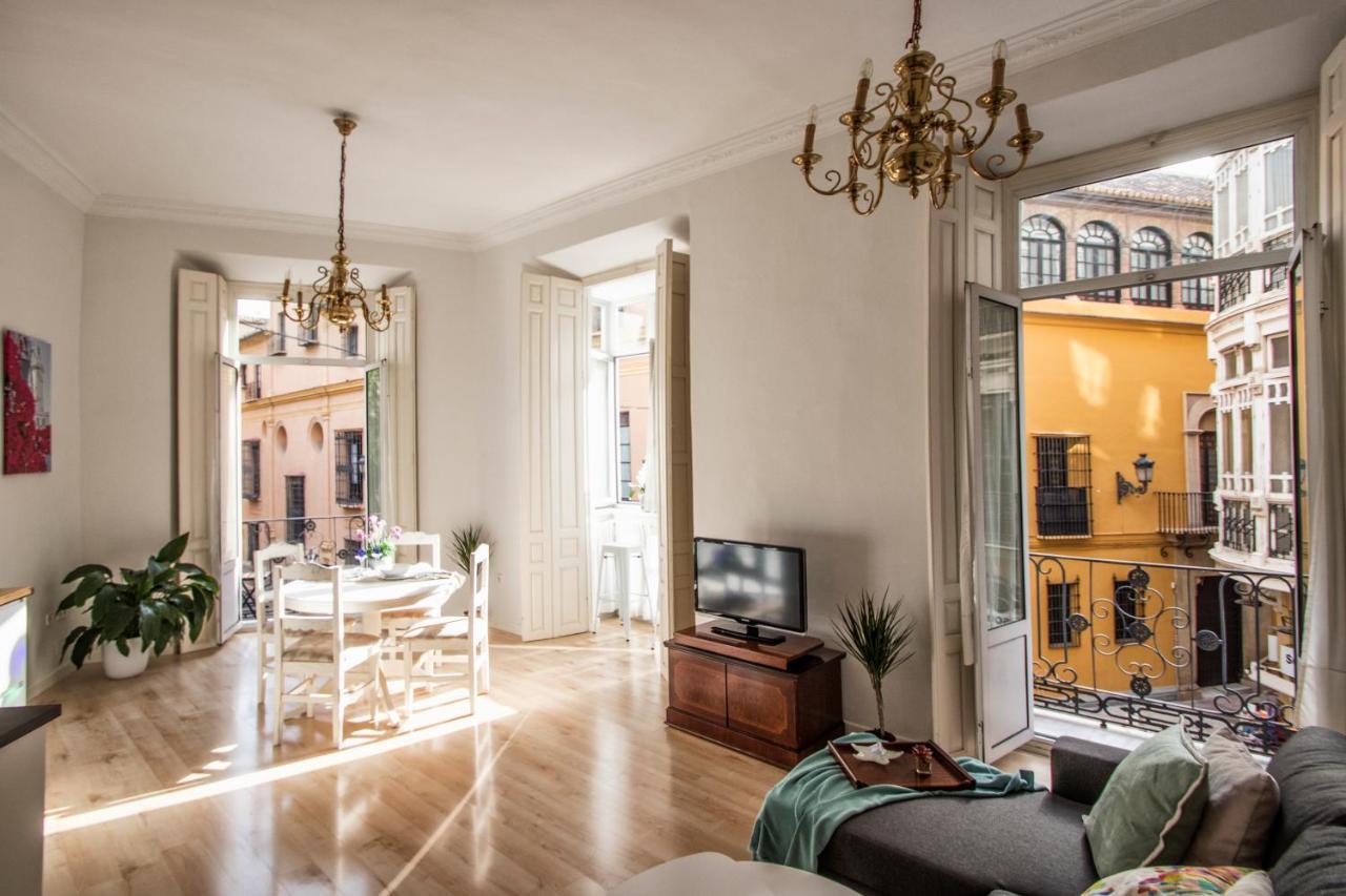 Luminoso Apartamento De Dos Habitaciones Con Vistas A Las Catedral 马拉加 外观 照片