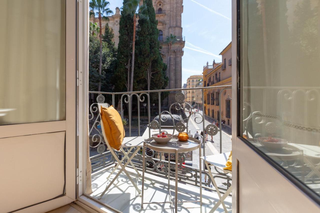 Luminoso Apartamento De Dos Habitaciones Con Vistas A Las Catedral 马拉加 外观 照片