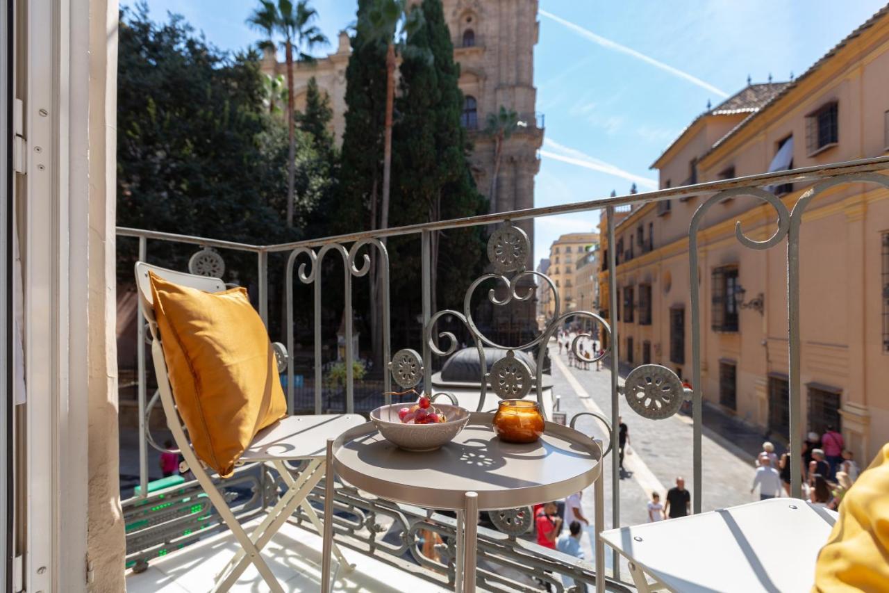 Luminoso Apartamento De Dos Habitaciones Con Vistas A Las Catedral 马拉加 外观 照片