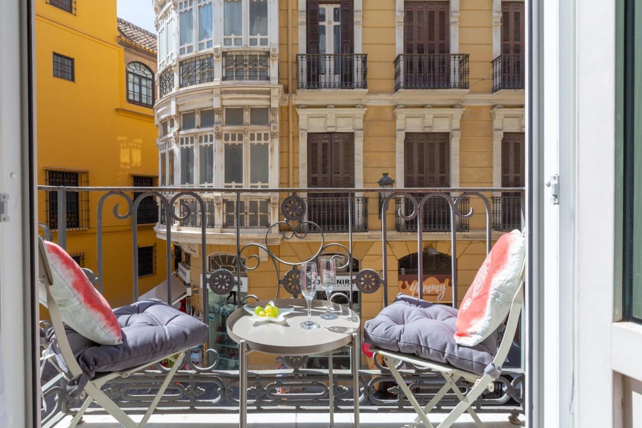 Luminoso Apartamento De Dos Habitaciones Con Vistas A Las Catedral 马拉加 外观 照片