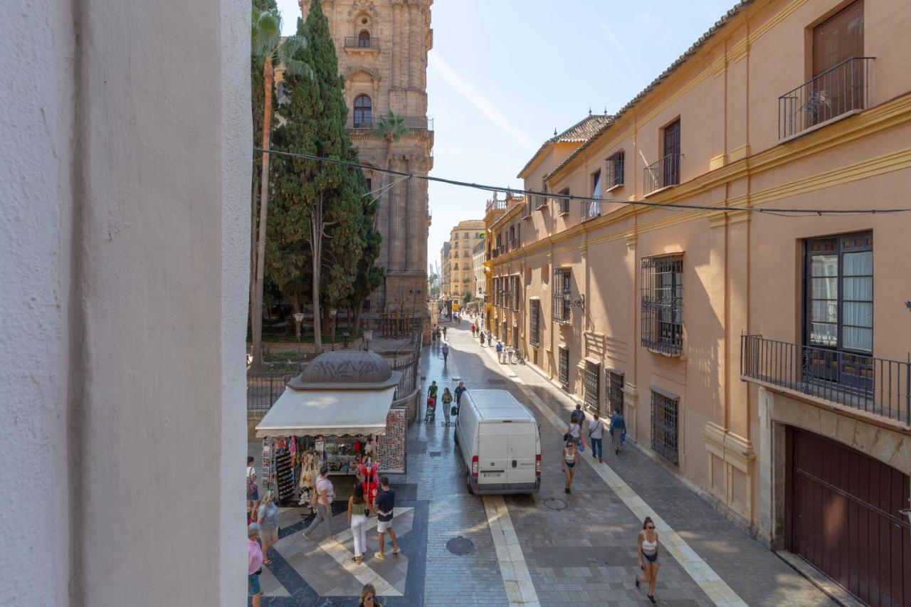 Luminoso Apartamento De Dos Habitaciones Con Vistas A Las Catedral 马拉加 外观 照片
