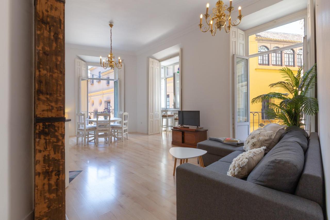 Luminoso Apartamento De Dos Habitaciones Con Vistas A Las Catedral 马拉加 外观 照片