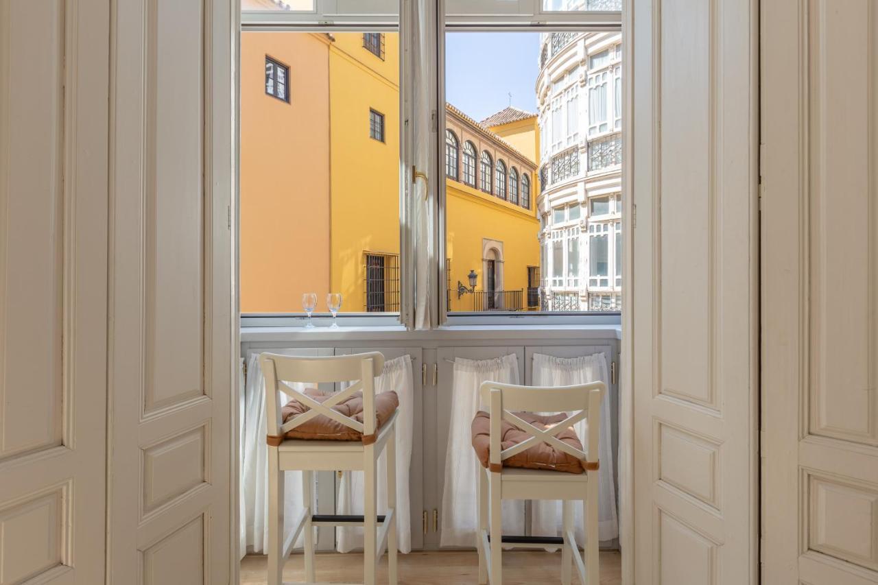 Luminoso Apartamento De Dos Habitaciones Con Vistas A Las Catedral 马拉加 外观 照片